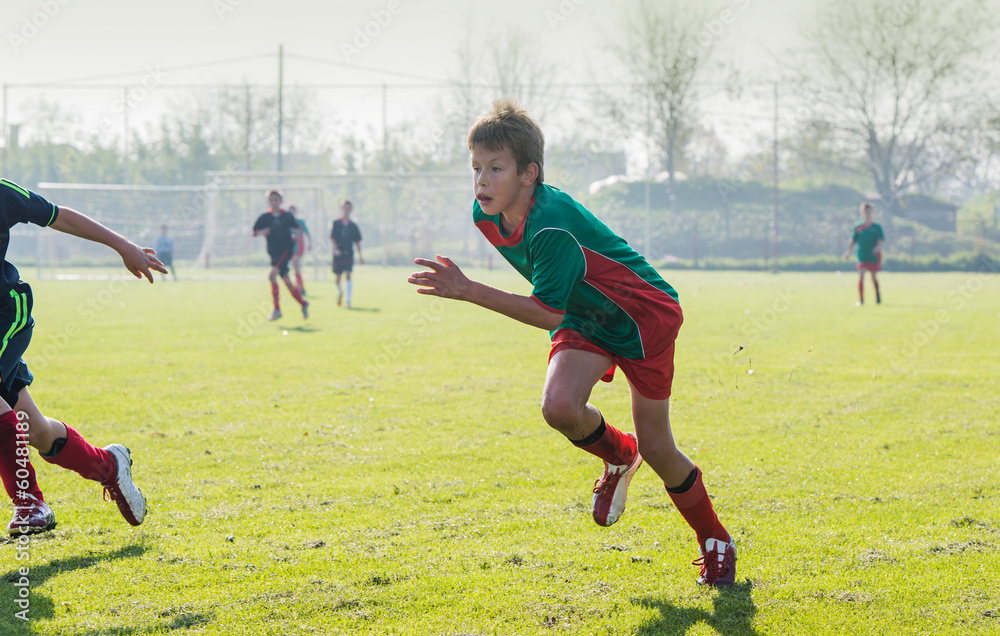 Obraz premium kids' soccer