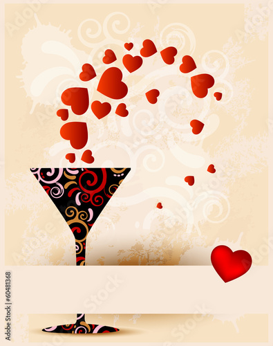 Cocktail Cover Valentine's Day