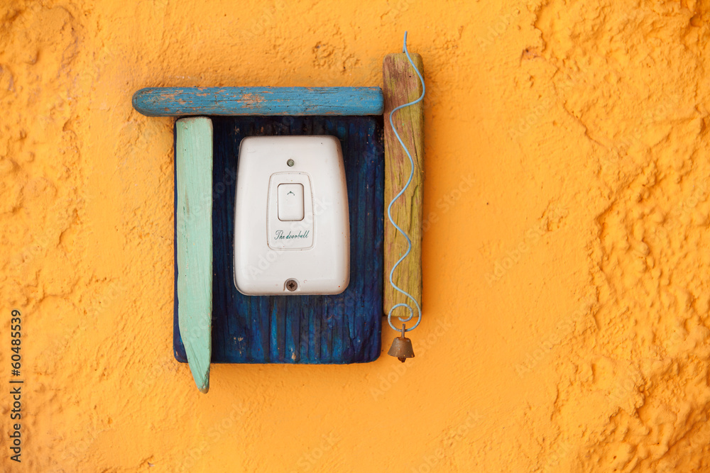 Naklejka premium Doorbell