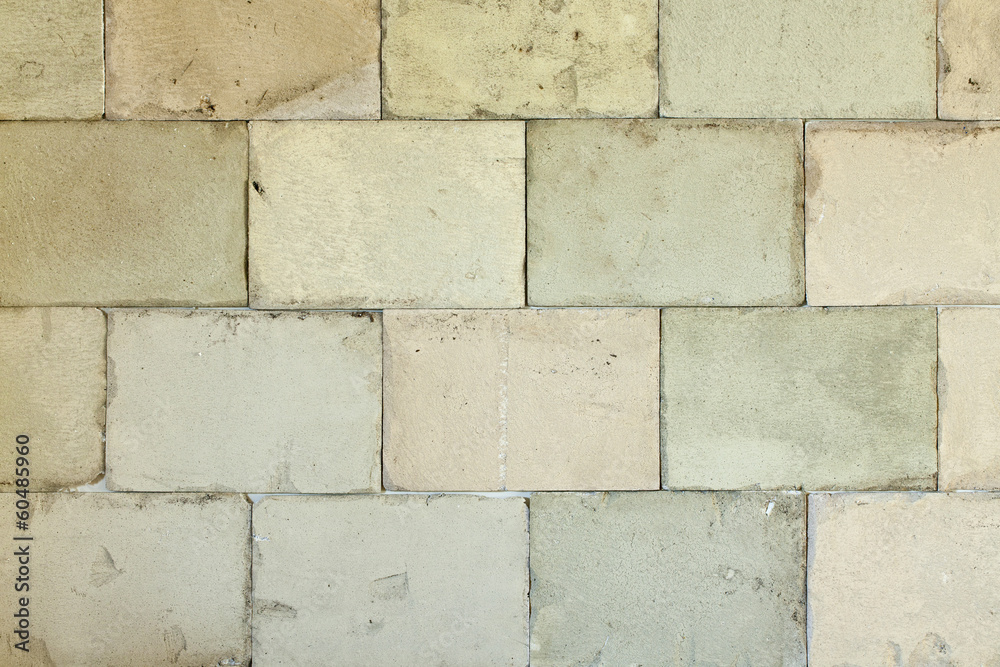 Naklejka premium Old big brick wall