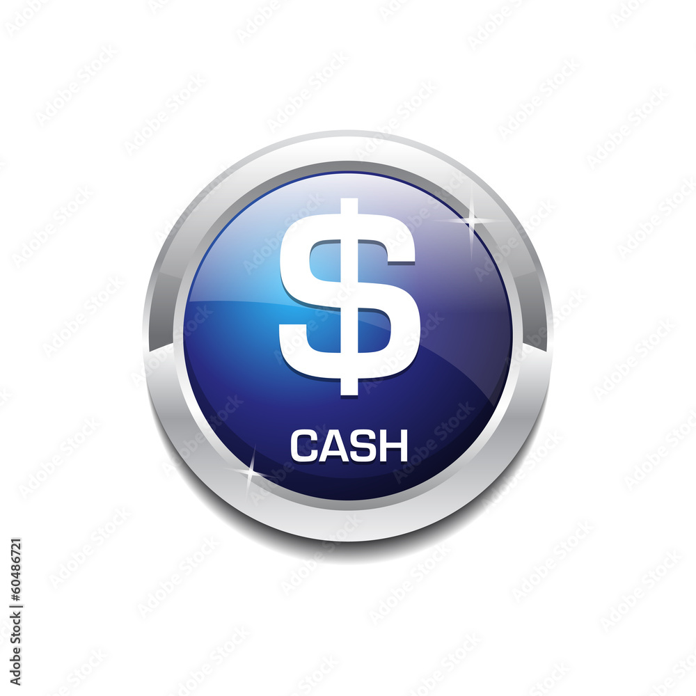 Cash Circular Rounded Vector Icon Button Cash Circular Rounded Vector Icon Button