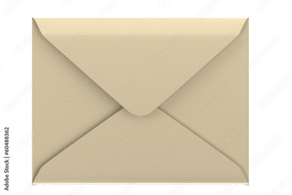 realistic 3d render of envelope realistic 3d render of envelope