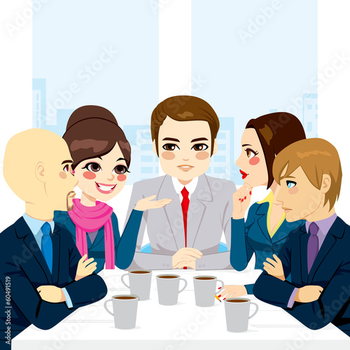 Bussiness Team Discussing