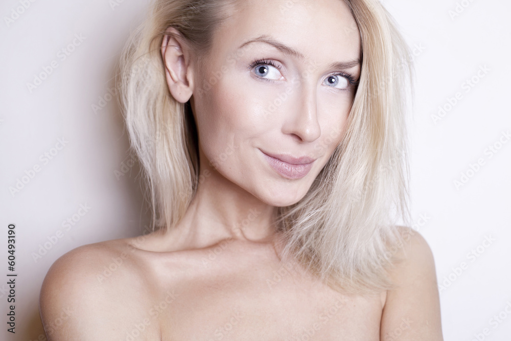 Beauty portrait of attractive woman Beauty portrait of attractive woman