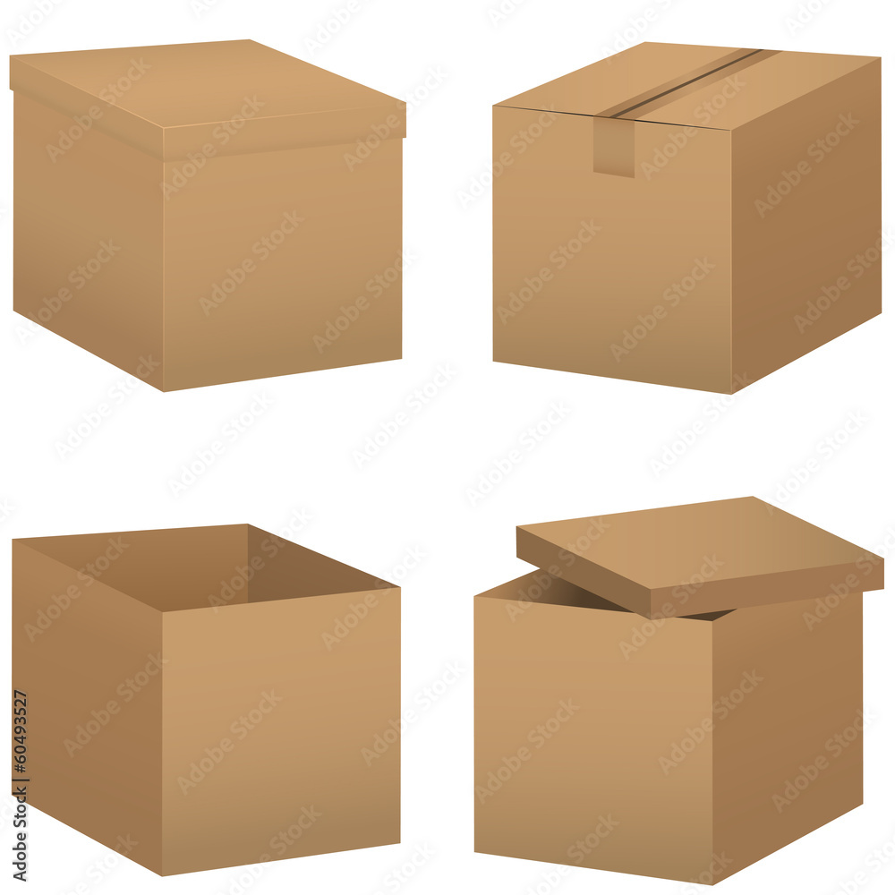Box set. Vector illustration EPS-10. Box set. Vector illustration EPS-10.