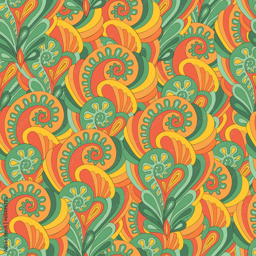 Seamless sunny indian pattern Seamless sunny indian pattern