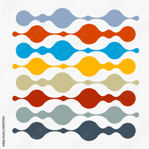 Abstract Retro Vector Background