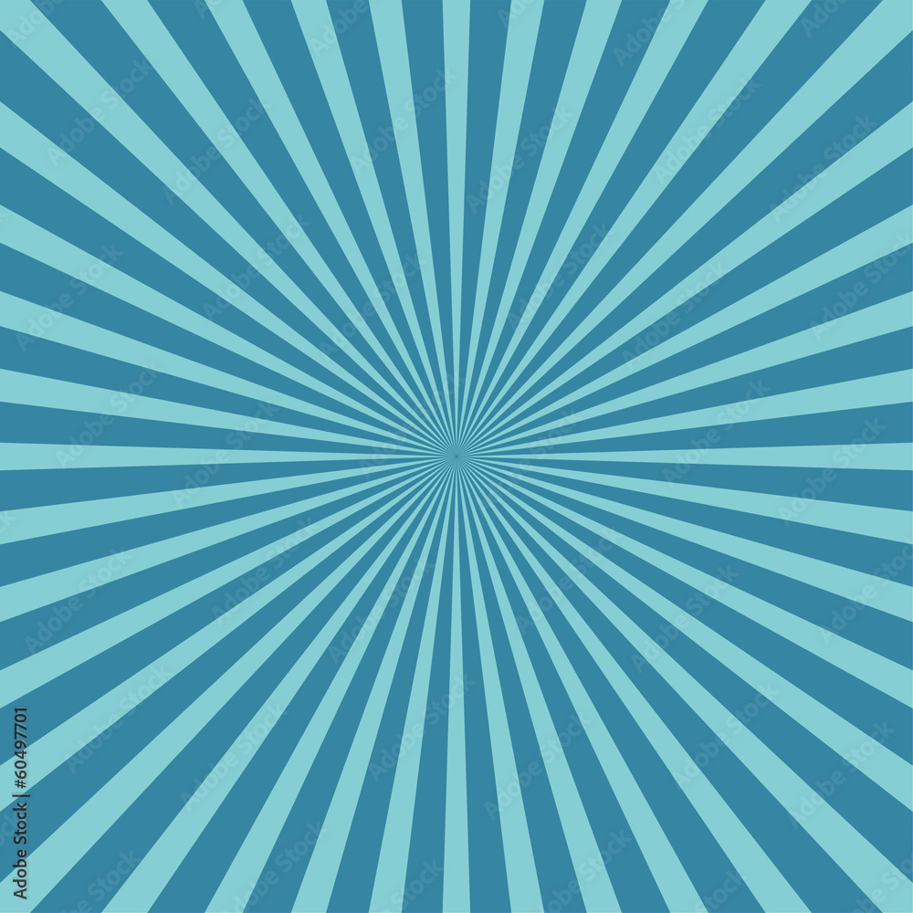 Sunburst style blue background Sunburst style blue background