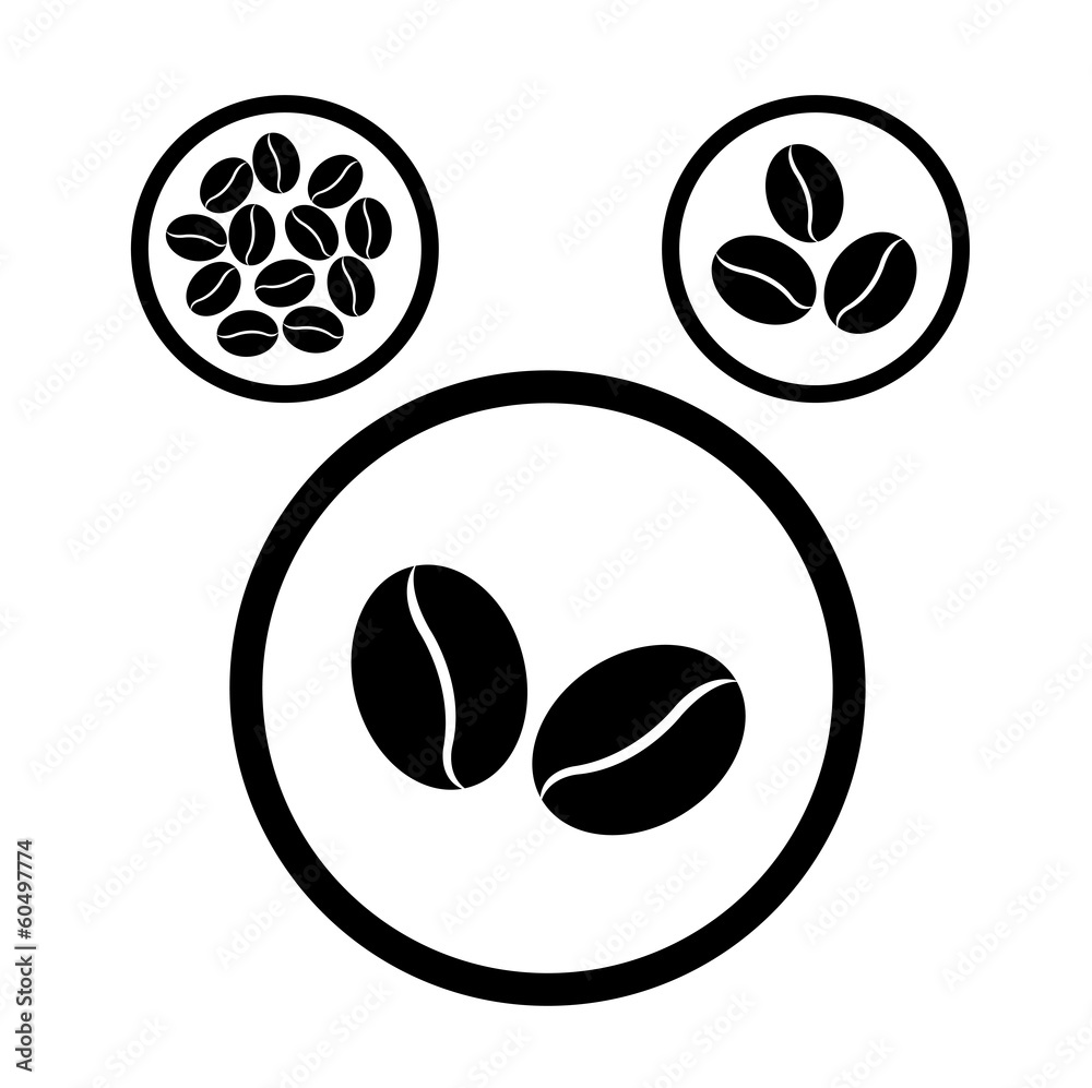 Coffee bean icon