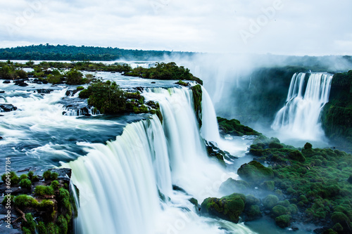 Iguassu Falls,the largest waterfalls of the world,Brazilian side photo