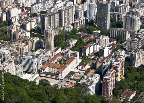 Aerial View of Residential Buildings in Rio de Janeiro, Brazil