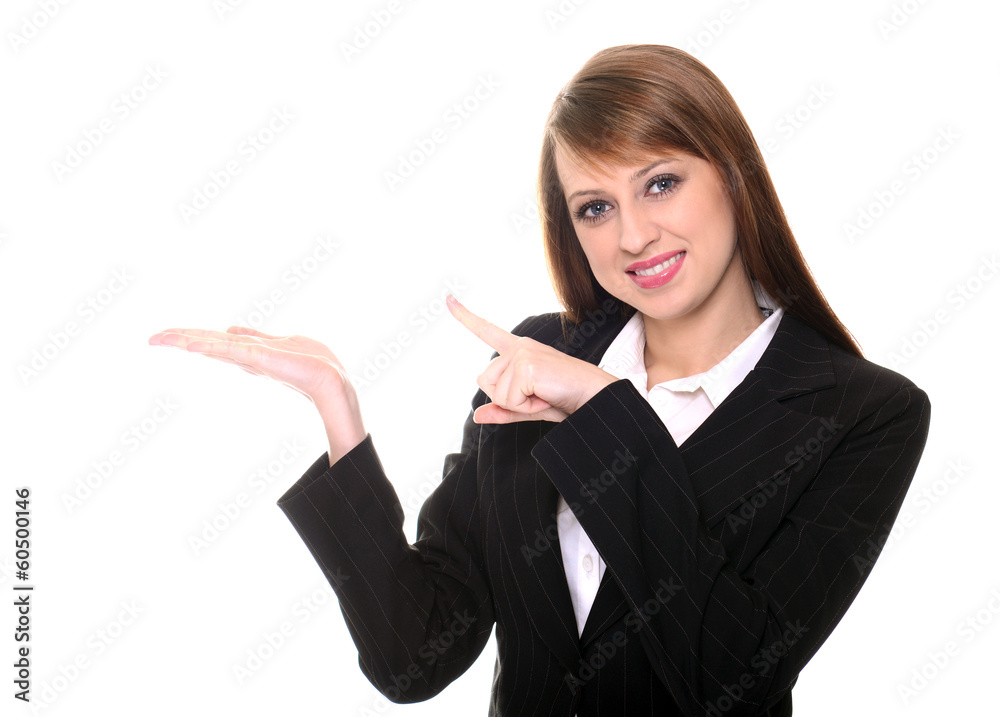 Pretty businesswoman