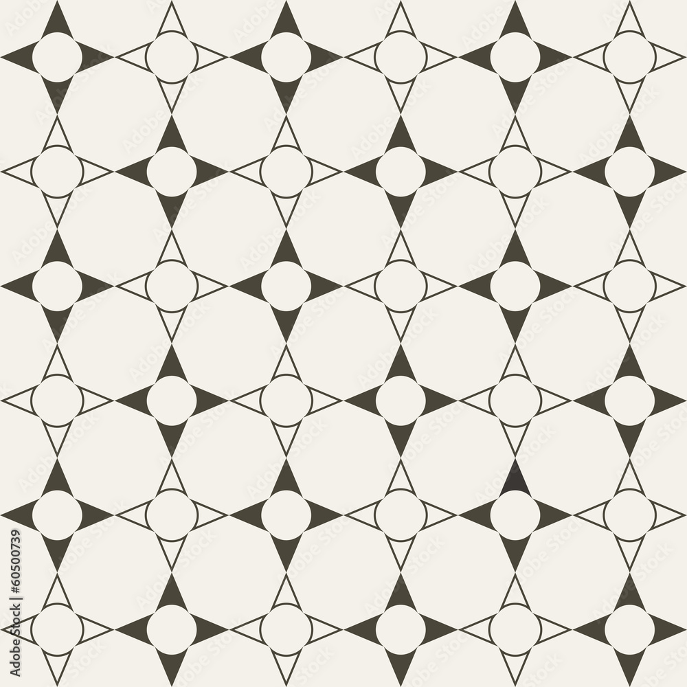 Naklejka premium Vector seamless pattern. Modern stylish texture
