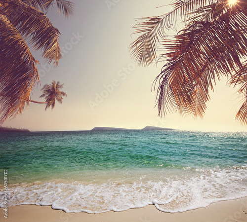 Fototapeta Naklejka Na Ścianę i Meble -  Tropical beach
