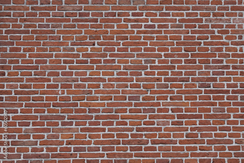 Brick wall with white limestone insert for background.