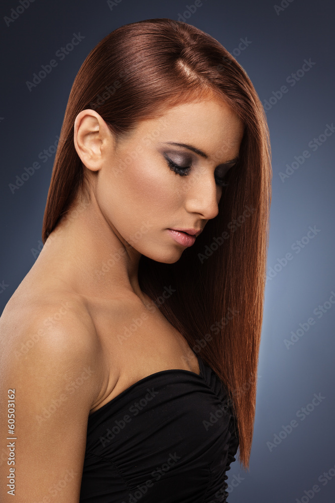 Fototapeta premium Redhead female