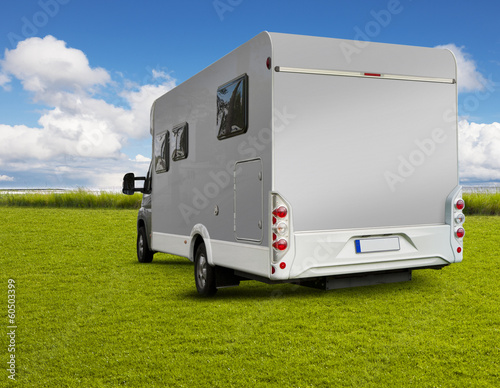 Wohnmobil an der Küste