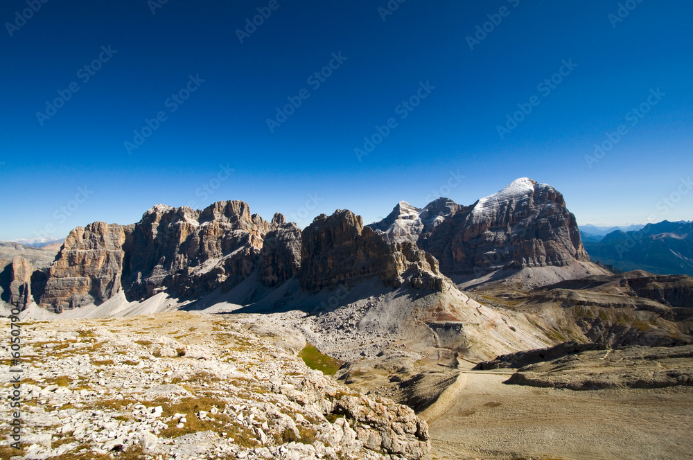 Obraz premium Tofane - Dolomiten - Alpen