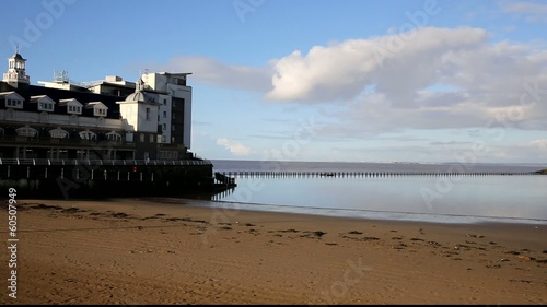 Marine Lake in Weston-super-Mare Somerset England photo