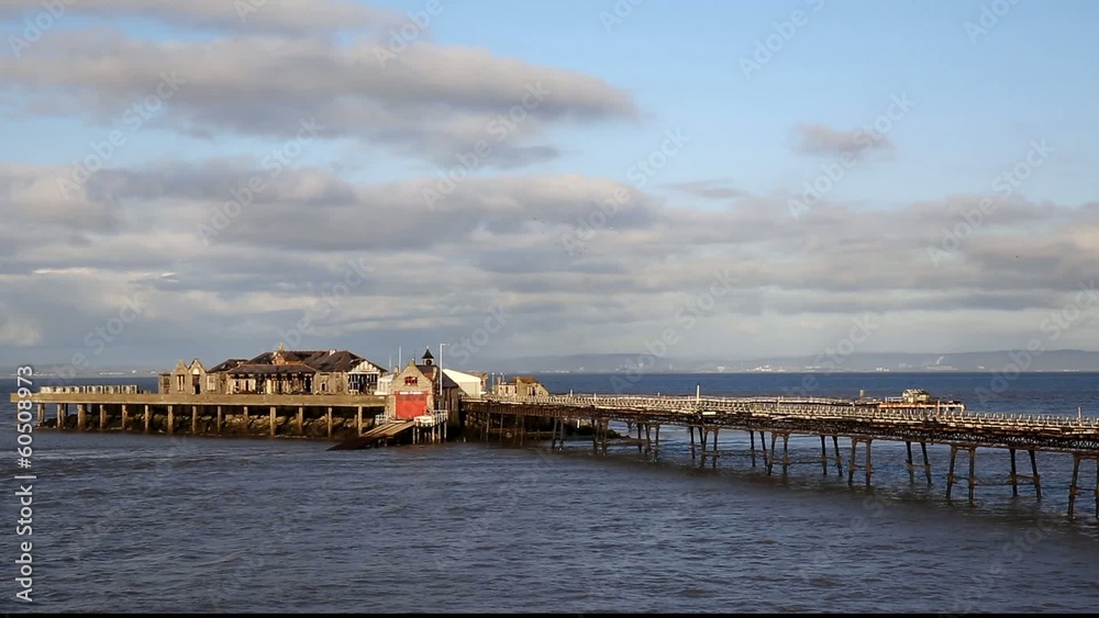 Birnbeck Pier Weston-super-Mare Somerset England historic Birnbeck Pier Weston-super-Mare Somerset England historic