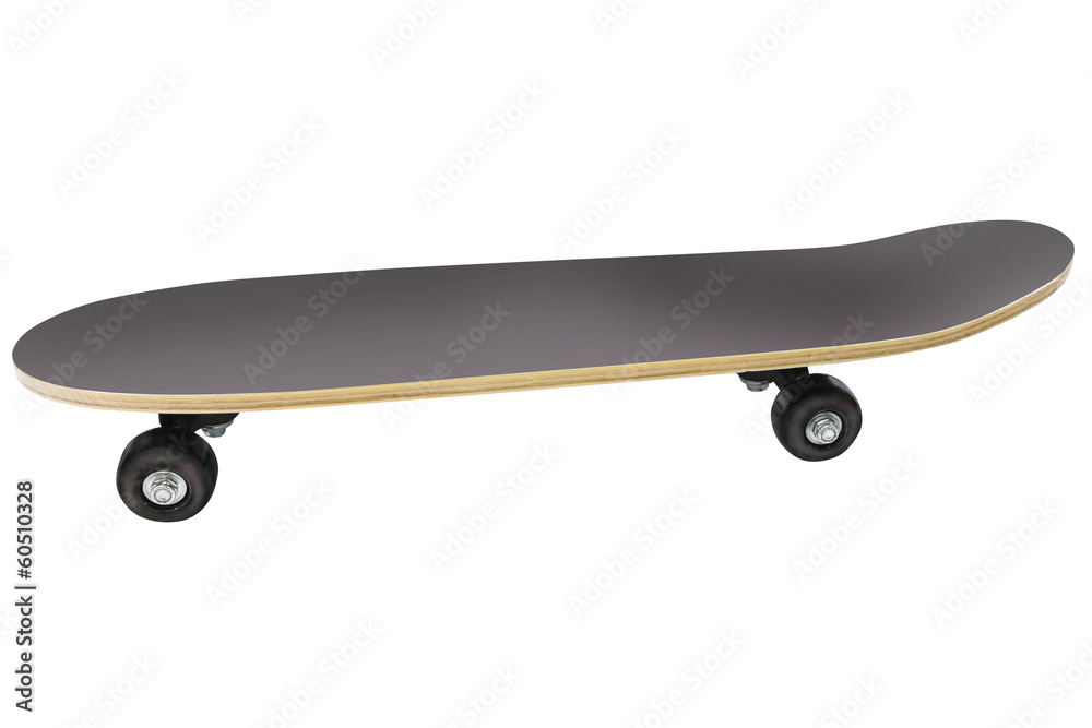 skateboard isolated under the white background skateboard isolated under the white background