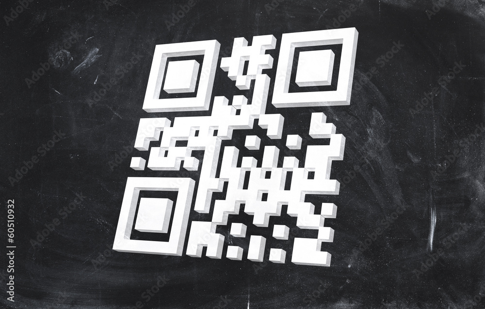 Naklejka premium qr code