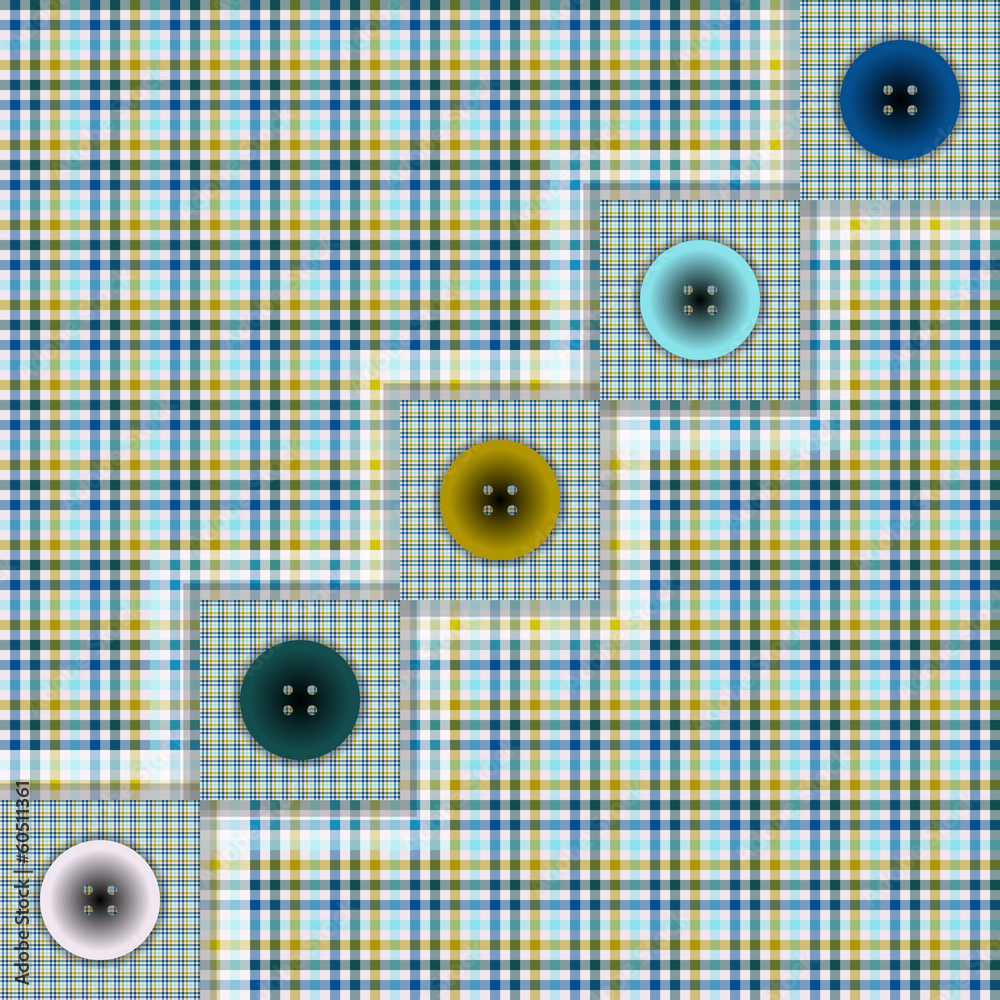 set of fabric with buttons set of fabric with buttons