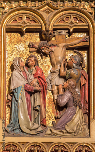 Photography Bratislava - Last supper of Christ scene - cathedral