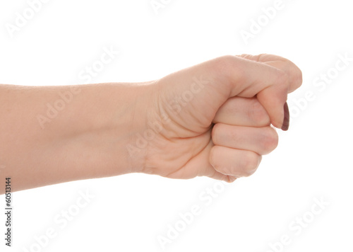 female fist photo