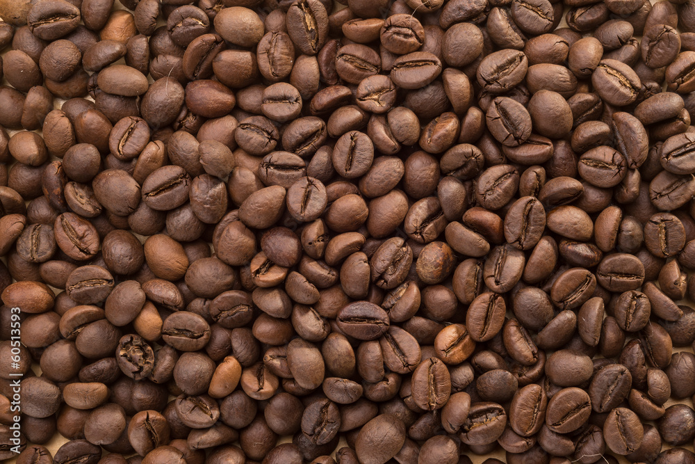 Close-up of coffee beans texture to use as background Close-up of coffee beans texture to use as background