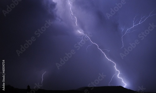 Blitzeinschlag Schwäbische Alb © luckytommy2