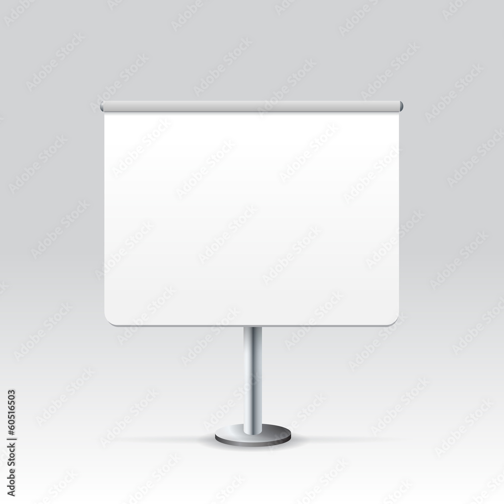 Vector Blank Stand Vector Blank Stand