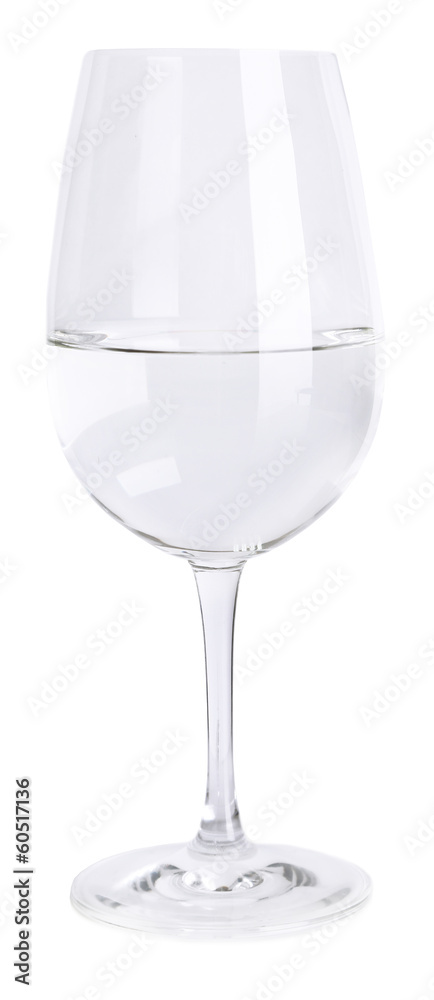 Glass isolated on white Glass isolated on white
