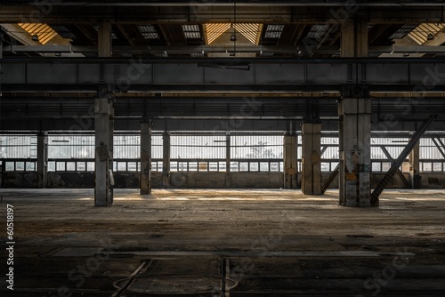 Large industrial hall of a repair station © Sved Oliver