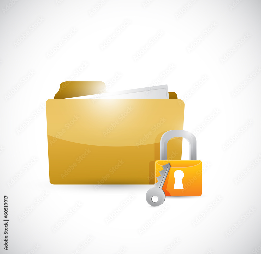 secure lock illustration design secure lock illustration design