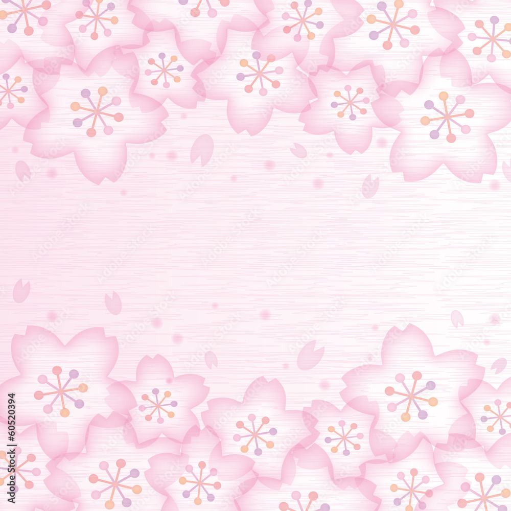 桜　背景