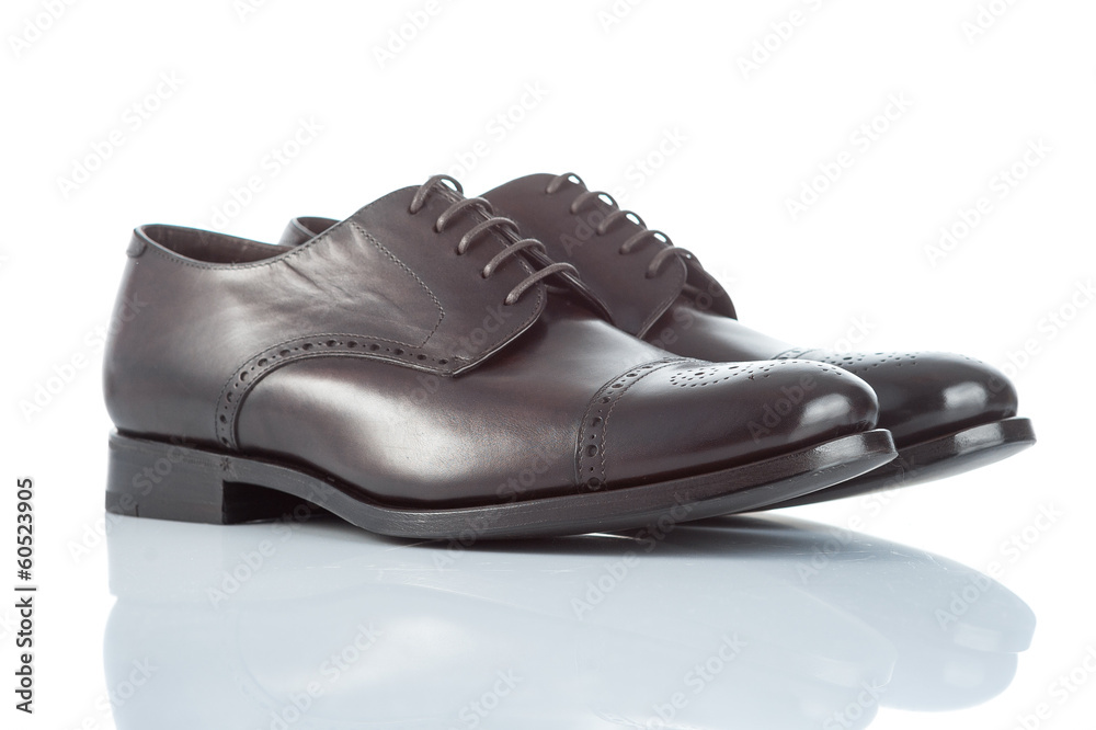 pair of male shoes pair of male shoes