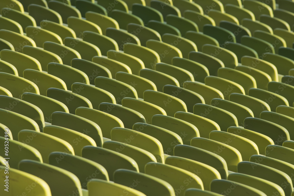 Fototapeta premium Seats of a Stadium