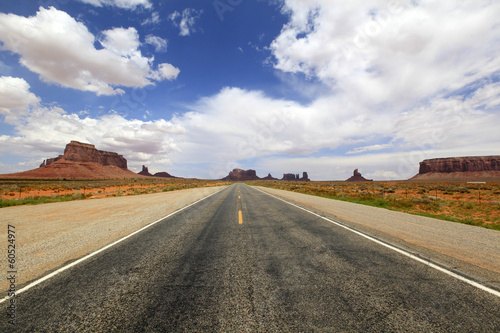 route 66 vers Monument Valley, Arizona