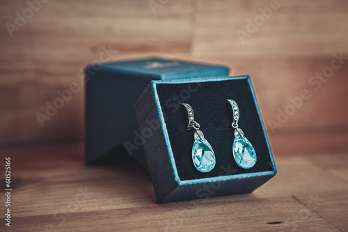 Pair of earrings © vladmrz