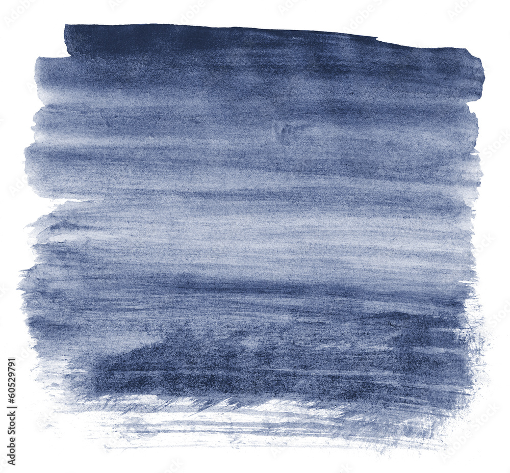Fototapeta premium Gradient watercolor background in blue