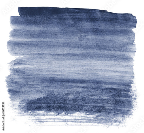 Gradient watercolor background in blue