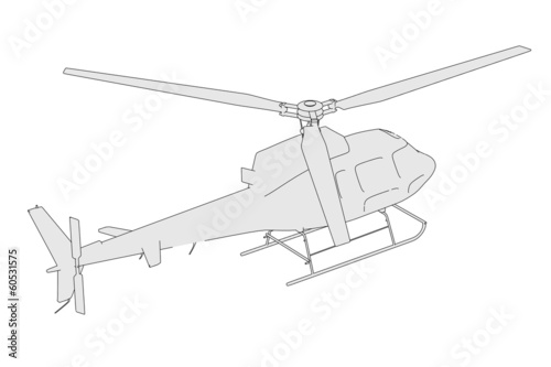 cartoon image of generic helicopter