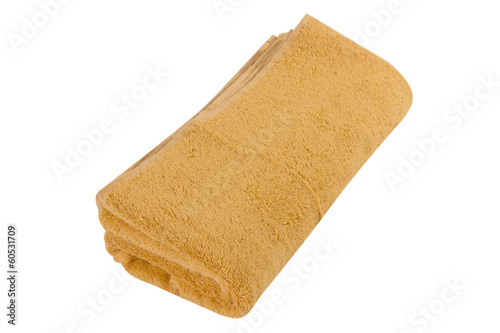 towel on white photo