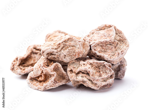 Dried chinese plum isolated