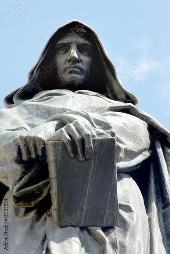 Schilderij op canvas giordano bruno
