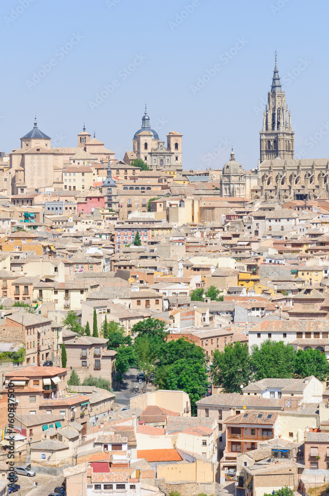 The historic city of Toledo in Spain