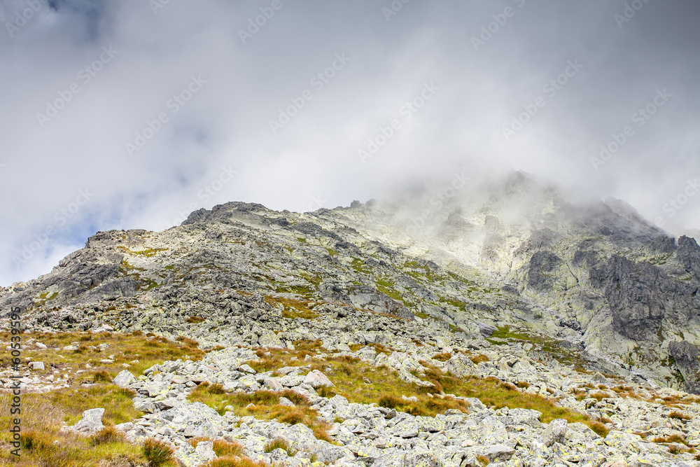 Clouds in the mountains - Tatras, Slovakia