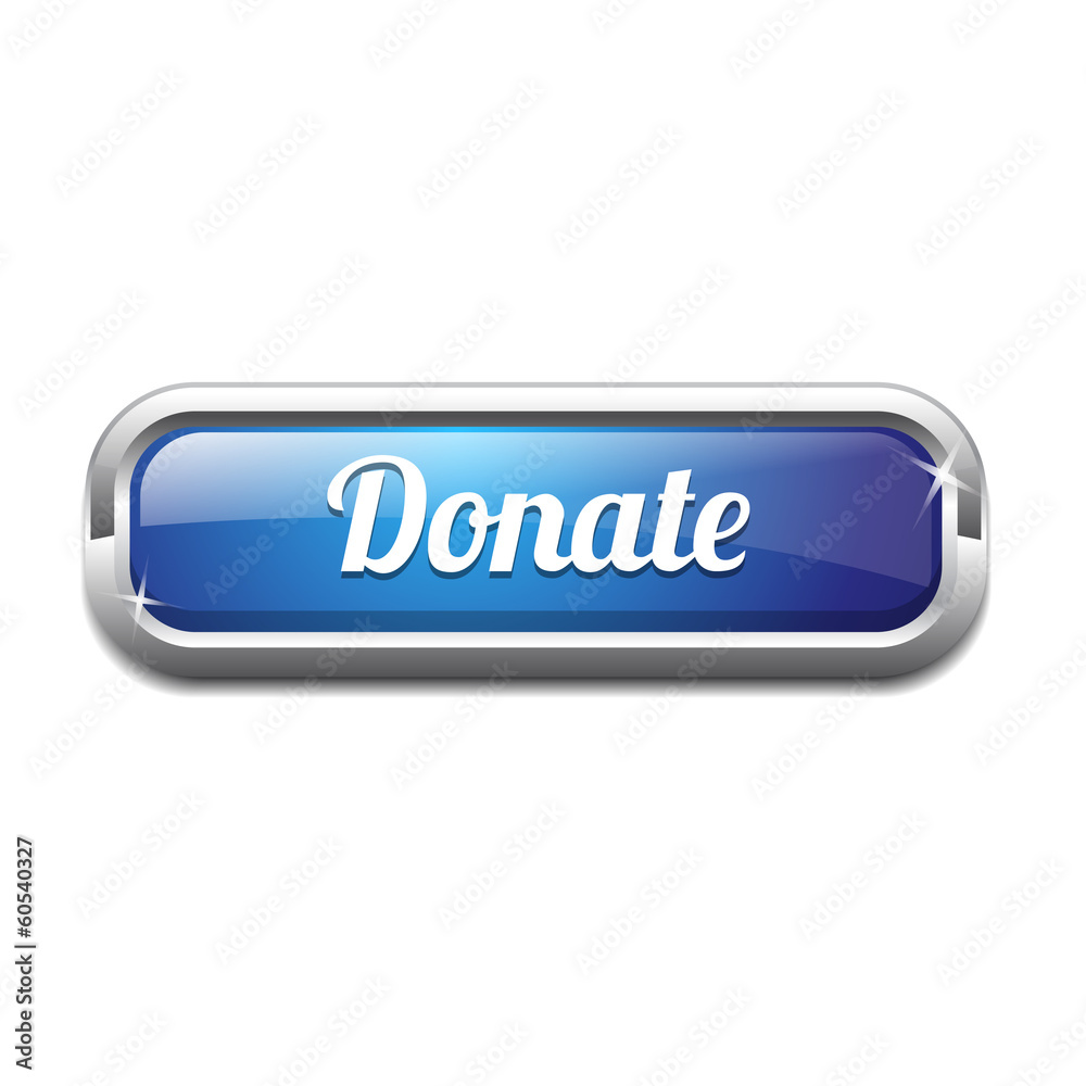 Donate Rounded Corner Vector Button Icon Donate Rounded Corner Vector Button Icon