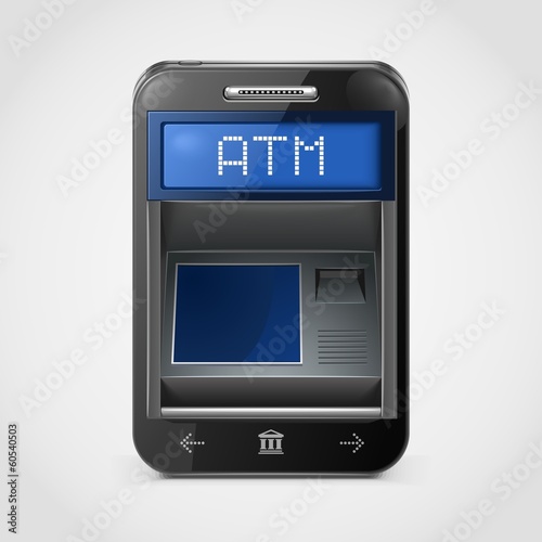 mobile banking vector icon xxl